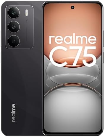 realme C75 8+128GB Smartphone, IP69, 5828mAh Battery, ArmorShell™2
